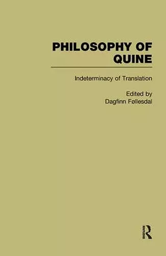 Indeterminacy of Translation cover