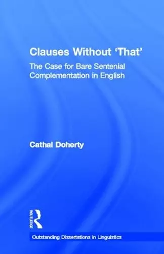 Clauses Without 'That' cover