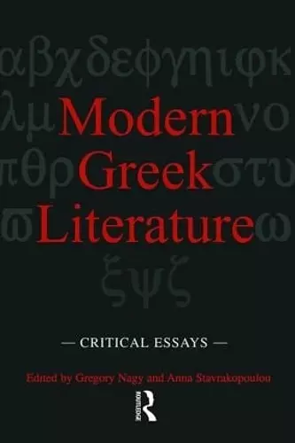 Modern Greek Literature cover