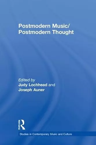 Postmodern Music/Postmodern Thought cover