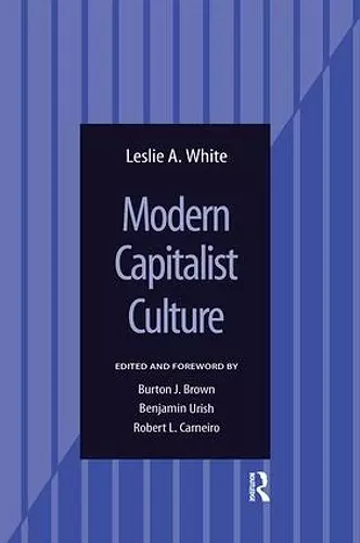 Modern Capitalist Culture cover