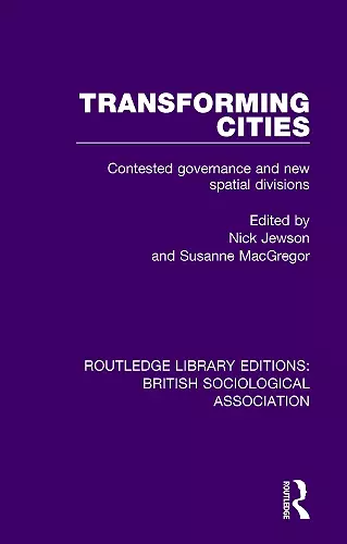 Transforming Cities cover