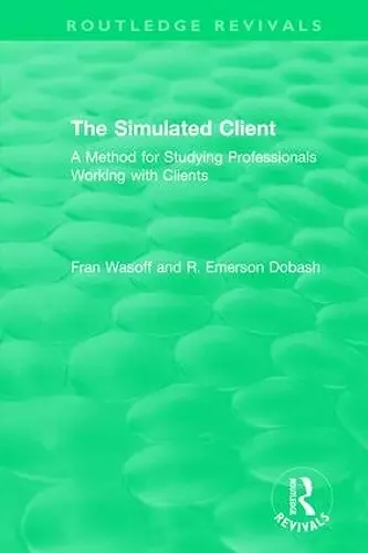 The Simulated Client (1996) cover