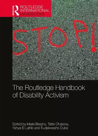 The Routledge Handbook of Disability Activism cover