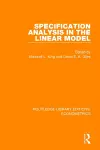 Specification Analysis in the Linear Model cover