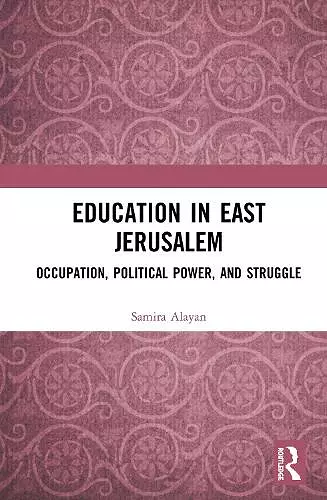 Education in East Jerusalem cover