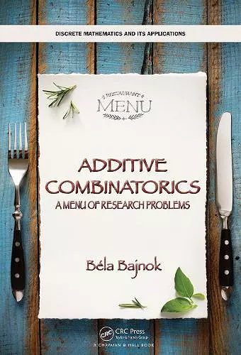 Additive Combinatorics cover