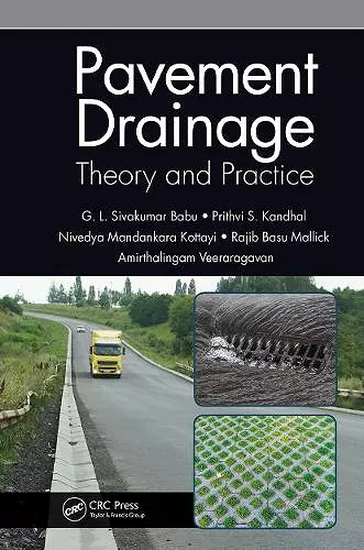 Pavement Drainage: Theory and Practice cover