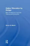 Higher Education by Design cover