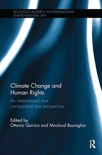 Climate Change and Human Rights cover