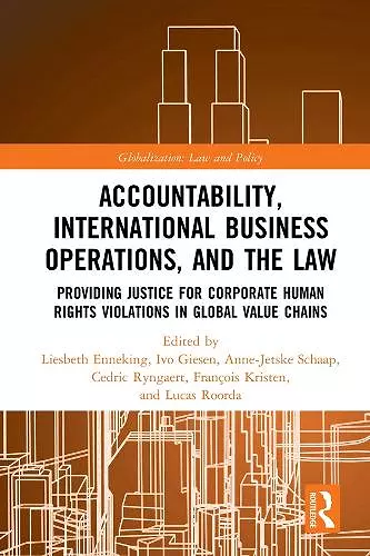 Accountability, International Business Operations and the Law cover