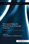 Neuropsycholinguistic Perspectives on Language Cognition cover