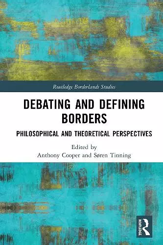 Debating and Defining Borders cover