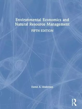 Environmental Economics and Natural Resource Management cover