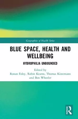 Blue Space, Health and Wellbeing cover