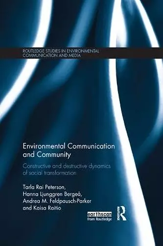 Environmental Communication and Community cover