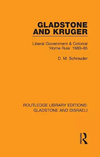 Gladstone and Kruger cover