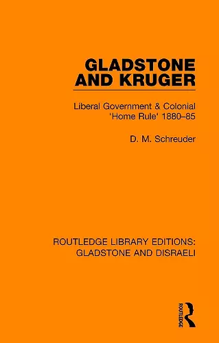 Gladstone and Kruger cover