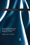 Assessing the Balance of Power in Central-Local Relations in China cover