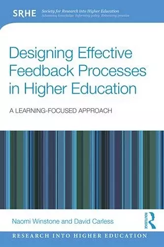 Designing Effective Feedback Processes in Higher Education cover