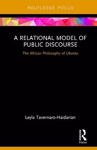 A Relational Model of Public Discourse cover