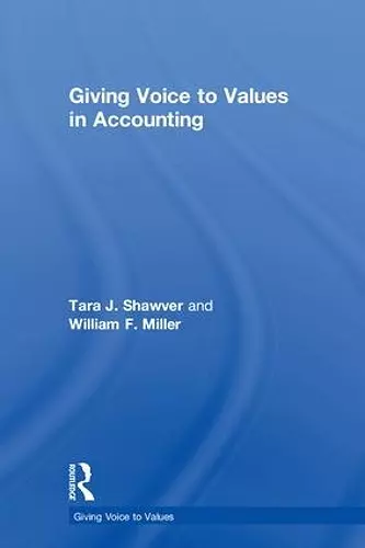 Giving Voice to Values in Accounting cover