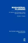 Managerial Planning cover