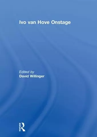 Ivo van Hove Onstage cover