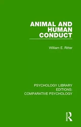 Animal and Human Conduct cover