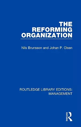 The Reforming Organization cover