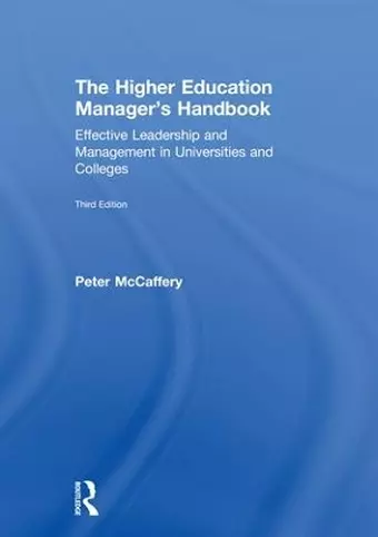 The Higher Education Manager's Handbook cover