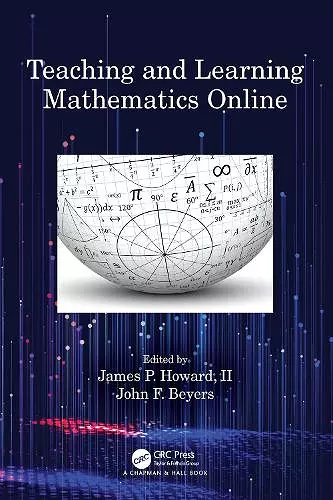 Teaching and Learning Mathematics Online cover