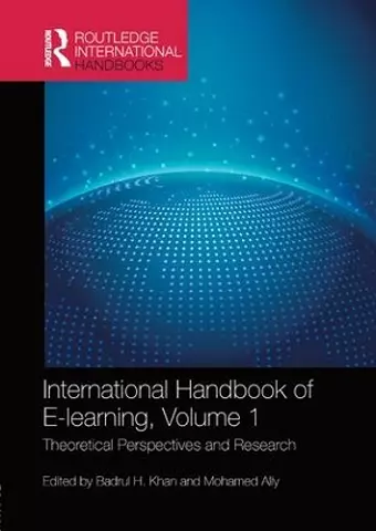 International Handbook of E-Learning Volume 1 cover