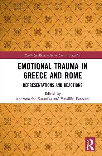 Emotional Trauma in Greece and Rome cover