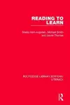 Reading to Learn cover
