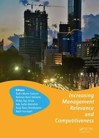 Increasing Management Relevance and Competitiveness cover