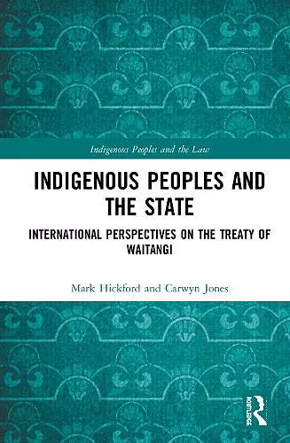 Indigenous Peoples and the State cover