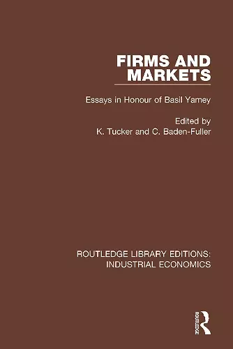 Firms and Markets cover