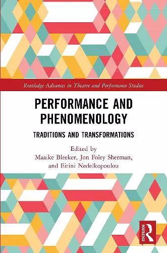 Performance and Phenomenology cover