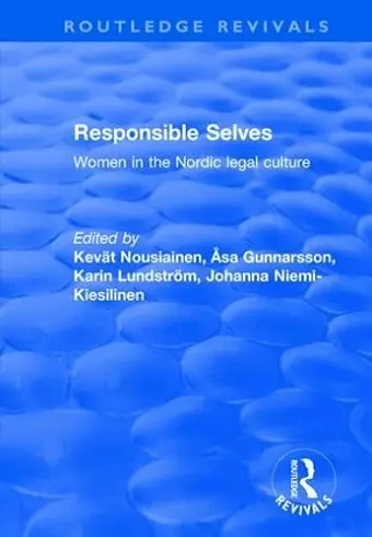 Responsible Selves cover