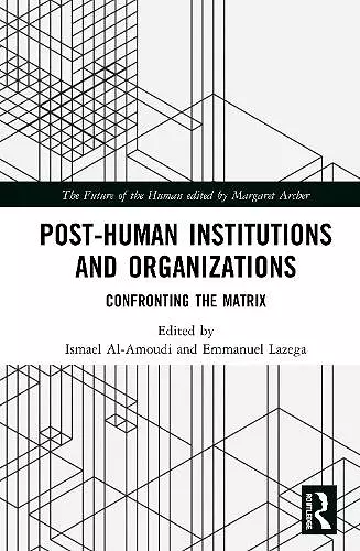 Post-Human Institutions and Organizations cover