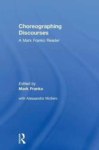 Choreographing Discourses cover