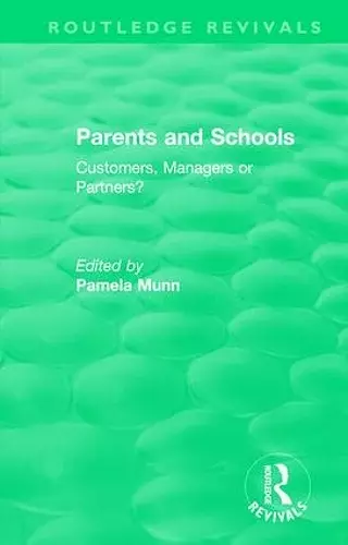 Parents and Schools (1993) cover