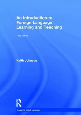 An Introduction to Foreign Language Learning and Teaching cover