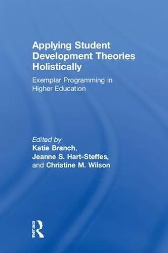 Applying Student Development Theories Holistically cover