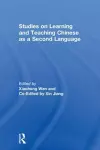 Studies on Learning and Teaching Chinese as a Second Language cover