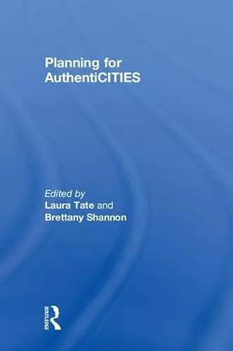 Planning for AuthentiCITIES cover