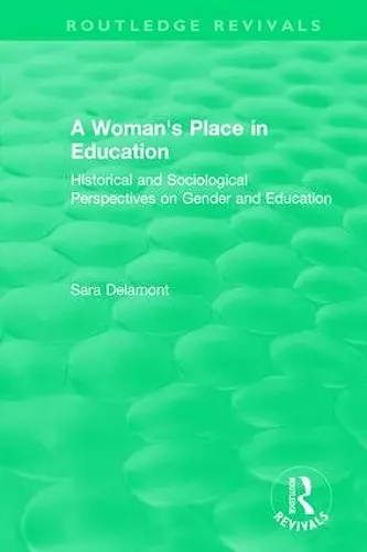 A Woman's Place in Education (1996) cover