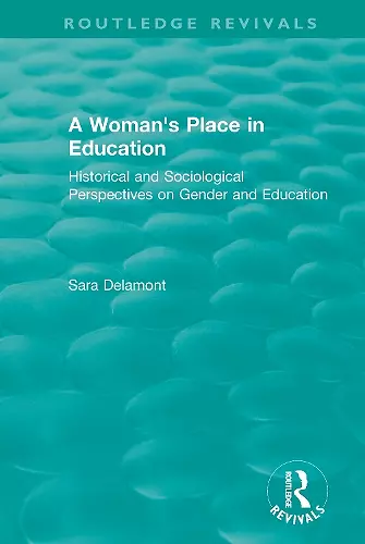 A Woman's Place in Education (1996) cover