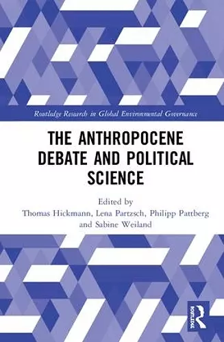 The Anthropocene Debate and Political Science cover